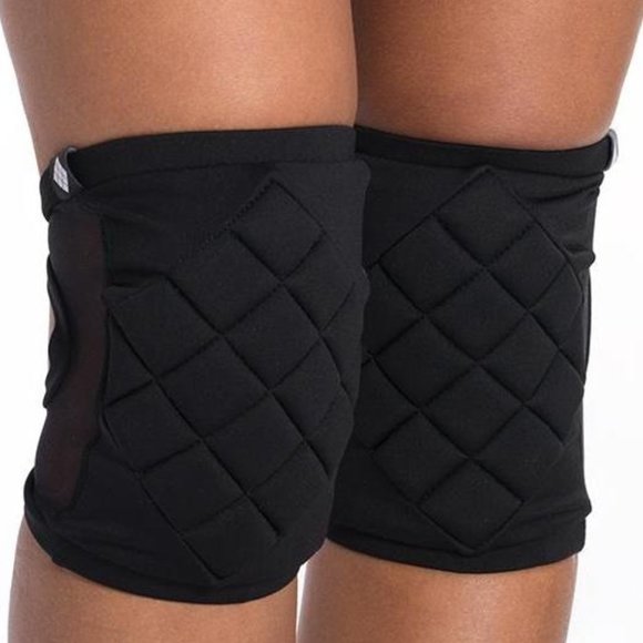 Poledancerka Accessories - Poledancerka Knee Pads in Black - XS